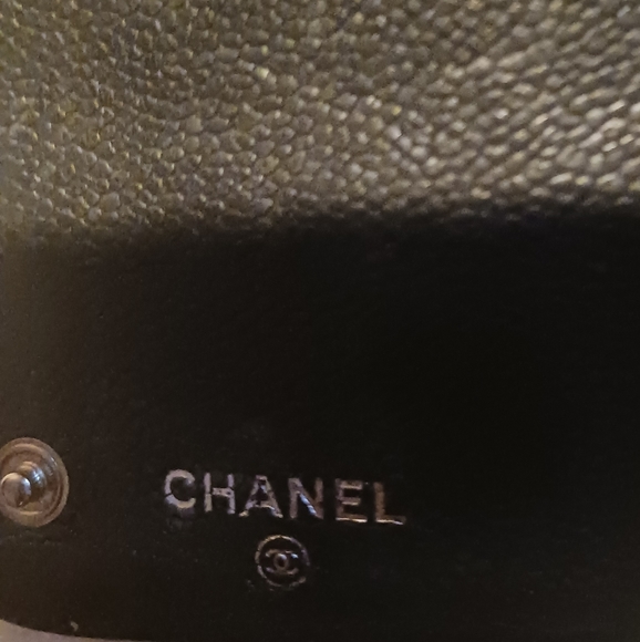 Chanel caviar leather large black zip around wallet 100%authentic - Picture 5 of 8